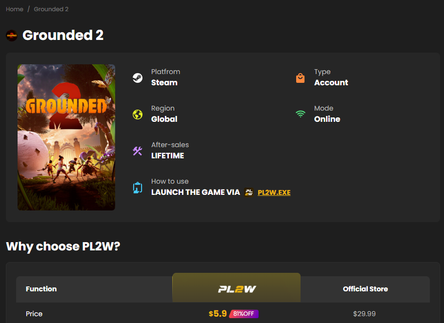 Buy Grounded 2