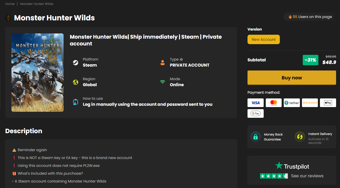 Buy Monster Hunter Wilds