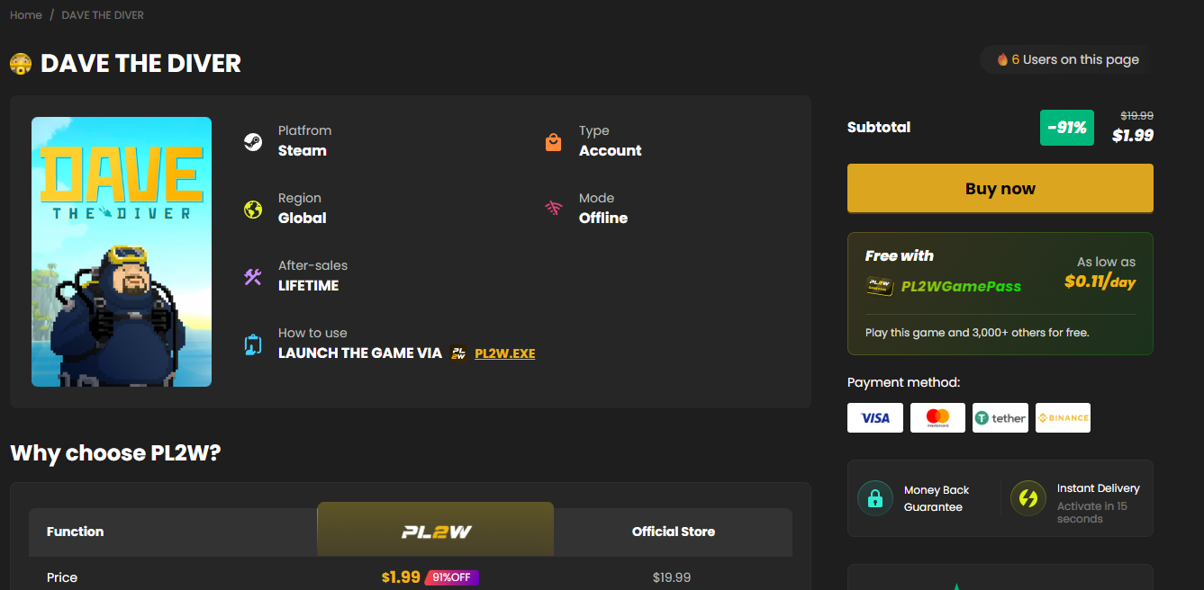 DAVE THE DIVER Redemption Codes Guide