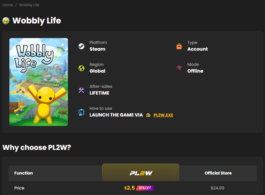 Buy Wobbly Life