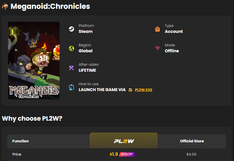 Buy Meganoid: Chronicles Buy Meganoid: Chronicles