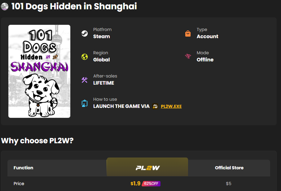 Buy 101 Dogs Hidden in Shanghai