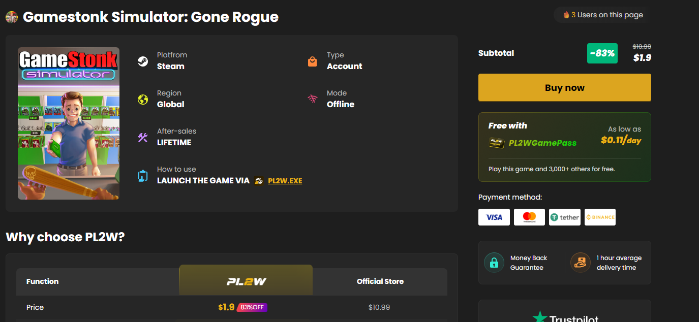 Buy Gamestonk Simulator: Gone Rogue