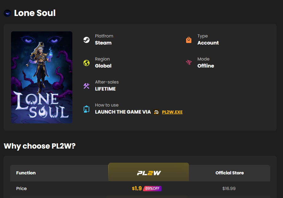 Buy Lone Soul