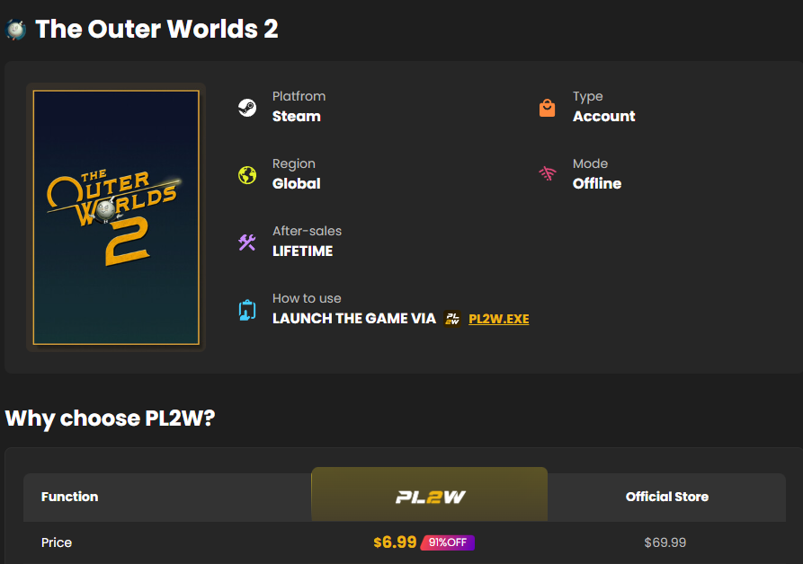 Buy The Outer Worlds 2