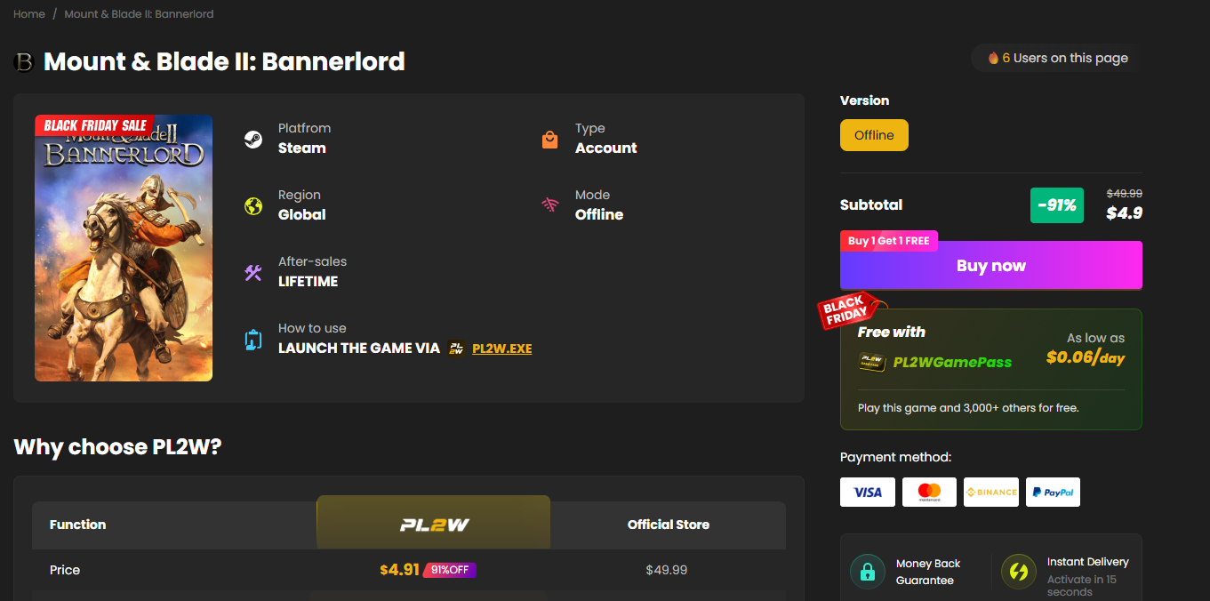 Buy Mount & Blade II: Bannerlord - War Sails