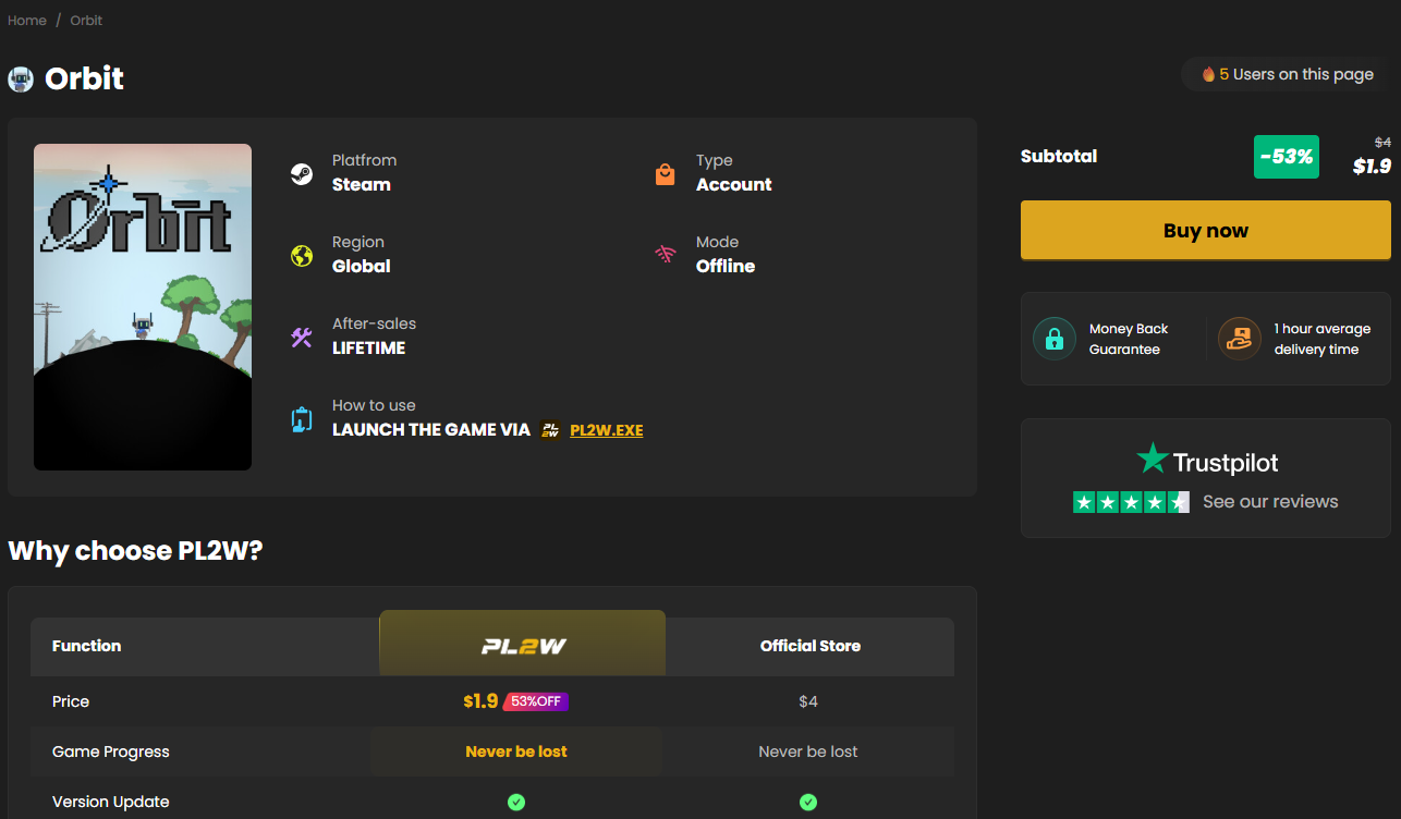 Buy Orbit Buy Orbit