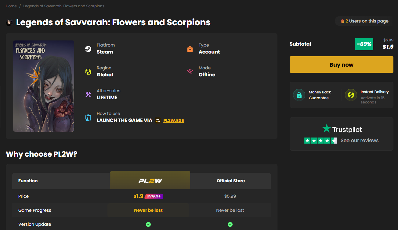 Buy Legends of Savvarah: Flowers and Scorpions Buy Legends of Savvarah: Flowers and Scorpions