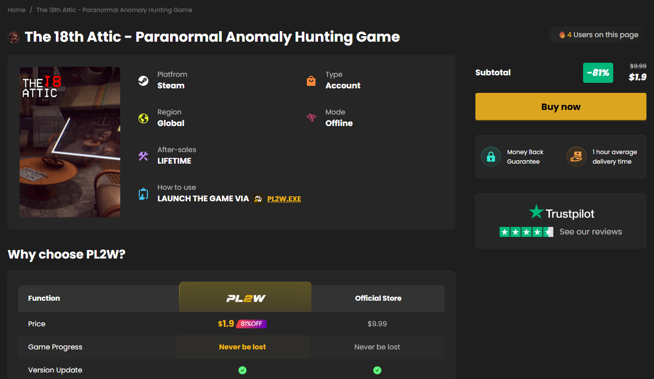 Buy The 18th Attic - Paranormal Anomaly Hunting Game Buy The 18th Attic - Paranormal Anomaly Hunting Game