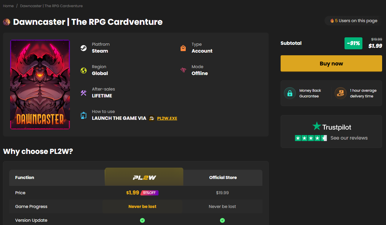 Buy Dawncaster: The RPG Cardventure Buy Dawncaster: The RPG Cardventure