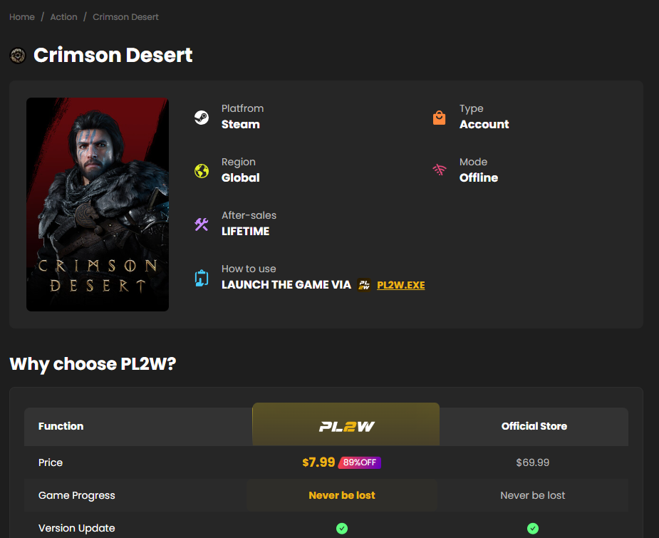 Crimson Desert cheap Crimson Desert cheap