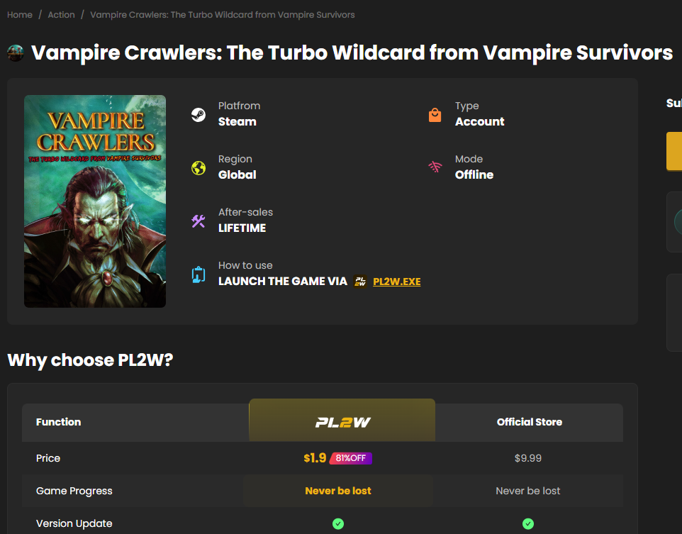 Vampire Crawlers cheap Vampire Crawlers cheap