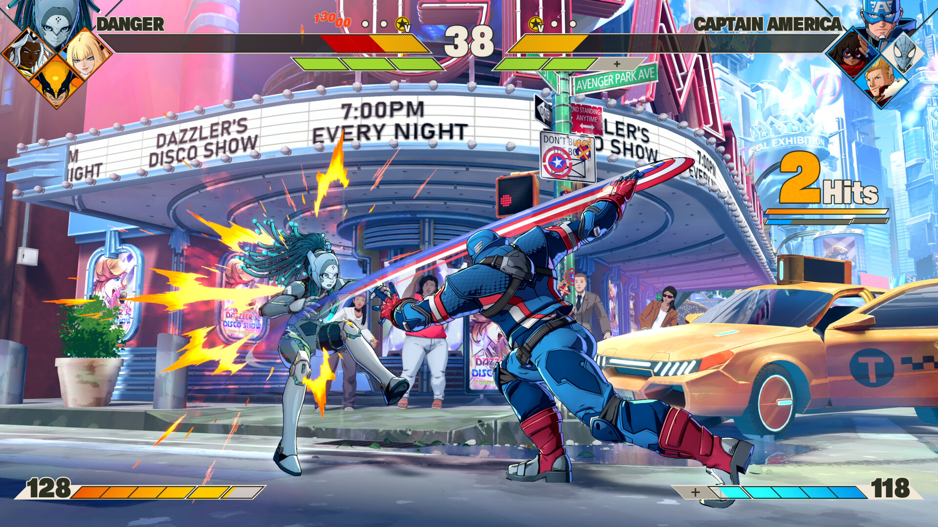 Anime framing plus four-player tags makes every hand-off screenshot-ready.