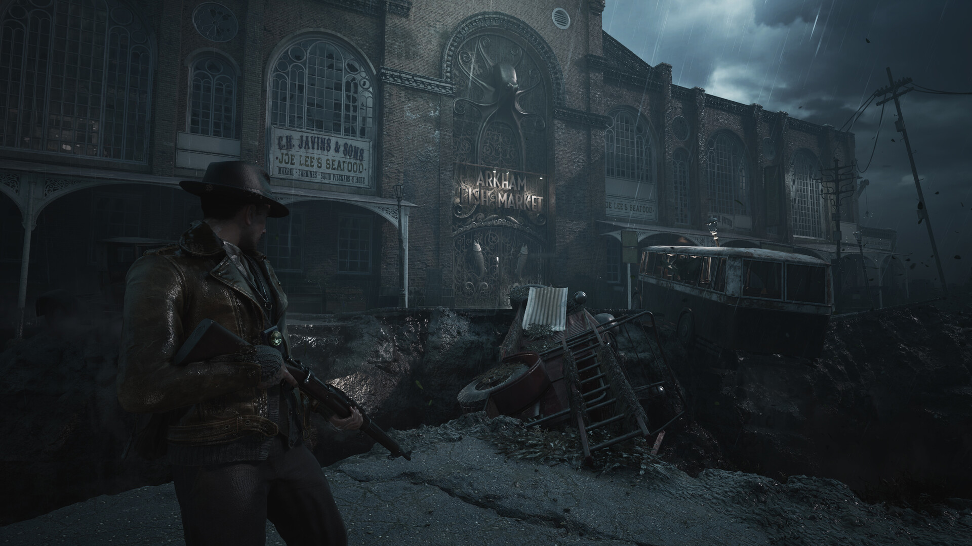Survival combat in Arkham