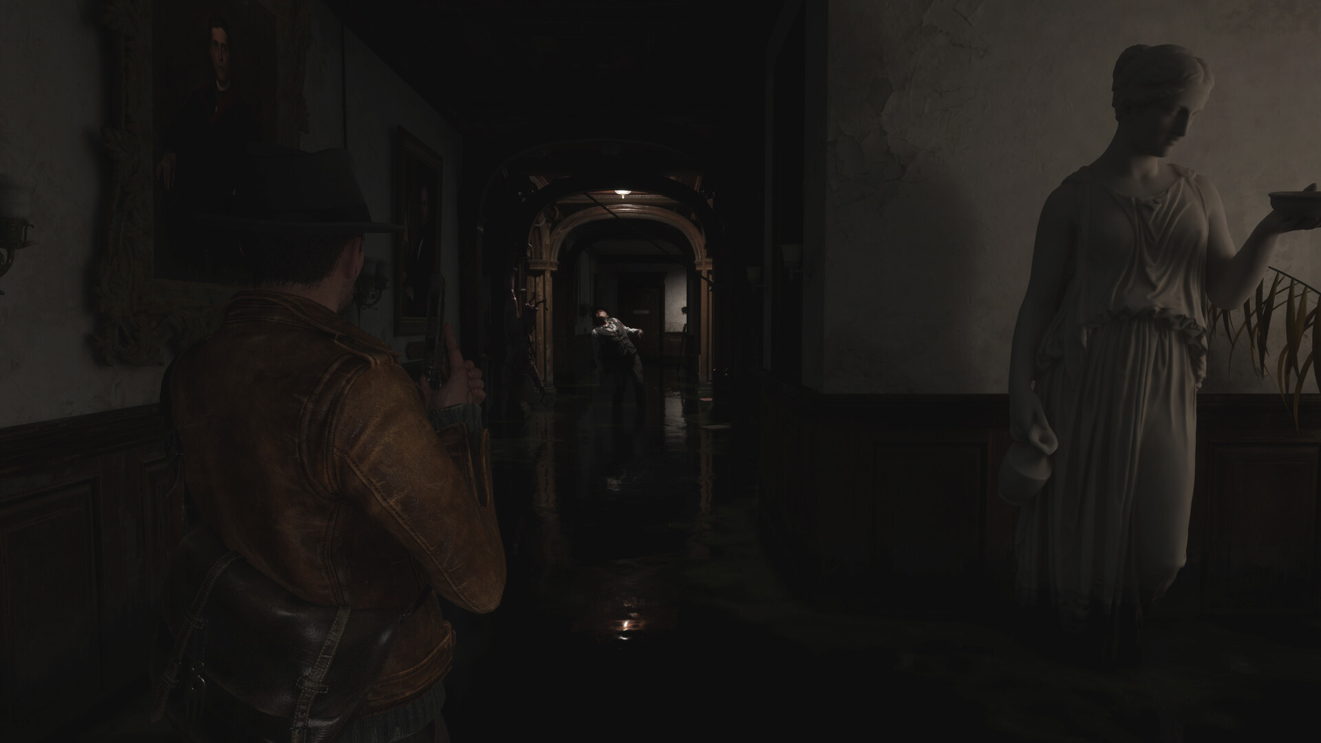 Interior Arkham scene in The Sinking City 2